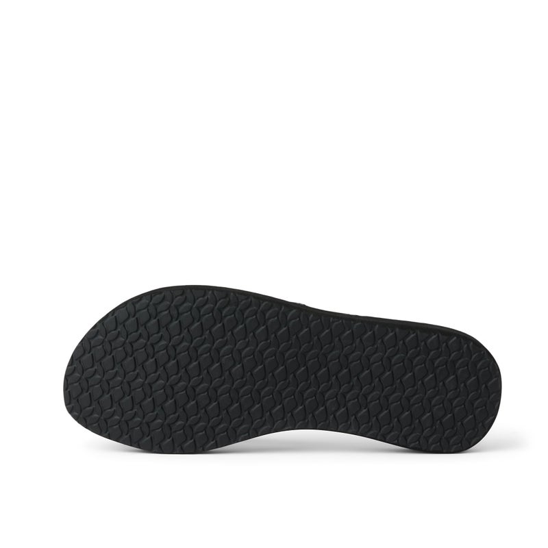 Reef Star Cushion Sassy Womens Flip Flop, Ultra Soft Cushion Footbed, Arch Support, Black/Silver, 6 - Image 4